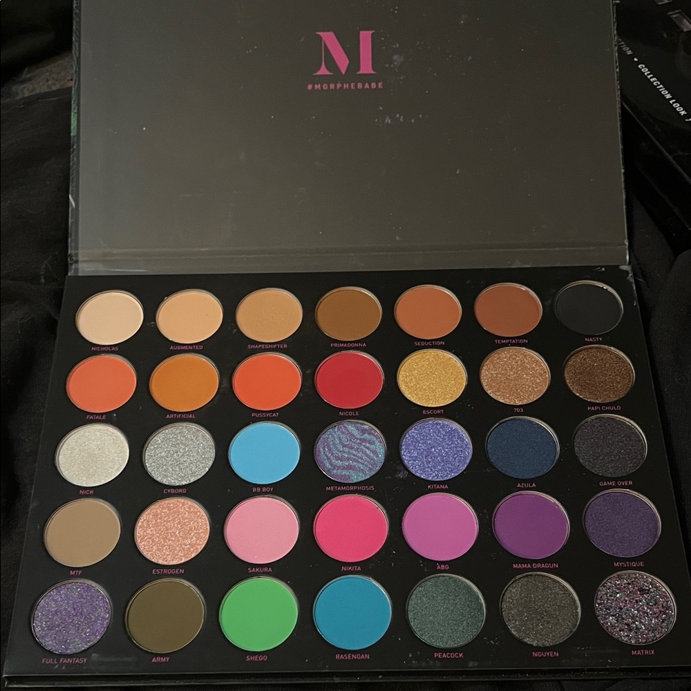 Morphe Nikita Palette with Neon Hues